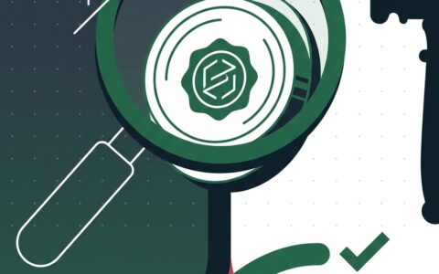 Magnifying lens over a sealed contract token with diverging check and x paths